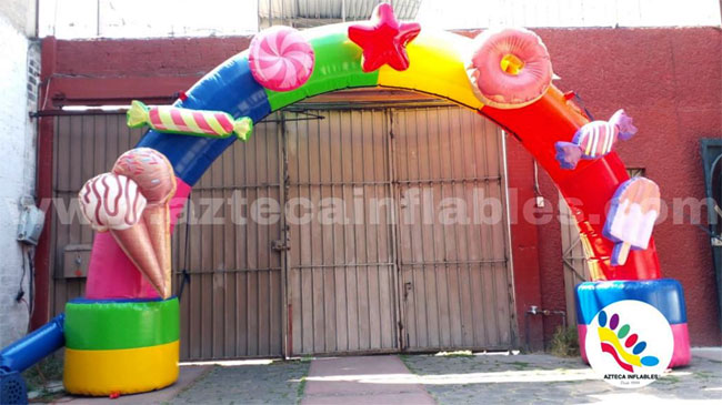 arco inflable caravana