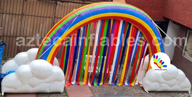 tunel inflable caravana