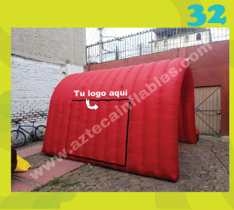 Carpa Inflable, túnel inflable 
