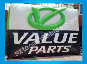 Logotipo Inflable Value Parts